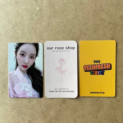 STAYC Teenfresh Official Weverse Shop Lucky Draw LD Photocard