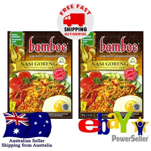 Bamboe - Bumbu Nasi Goreng Pedas 40 Grams - H2O Mart
