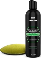 Black Plastic Trim Restorer Car Interior Cleaner Detailing Protector Rubber