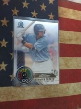 Willy Adames 2018 Bowman Chrome Scouts Top 100 #BTP-27