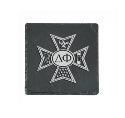 DELTA PHI Fraternity Slate Coaster