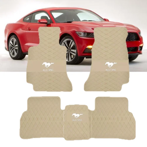 Custom For Ford Mustang Coupe Convertible 1994-2025 Car Floor Mats Waterproof - Bild 3 von 22