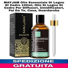 Olio Essenziale Di Legno Di Cedro 100ml x Diffusori Umidificatori X La Casa 