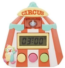 Hashy Top-in Jumping Kitchen Timer Circus 8.5 × 3.2 × 8.6cm Red from Japan...