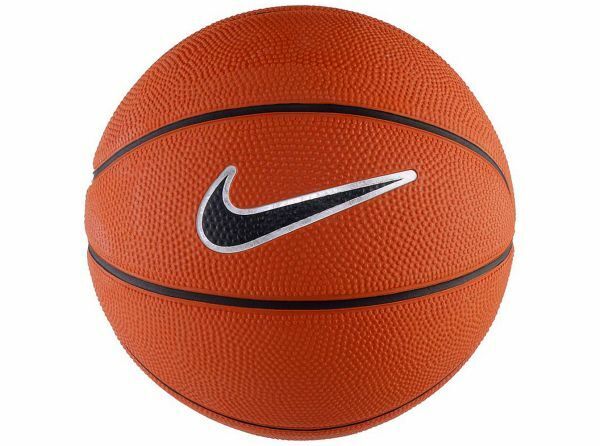 Bola de Basquete Nike Dominate 8P Preta e Vermelha - Tamanho 7