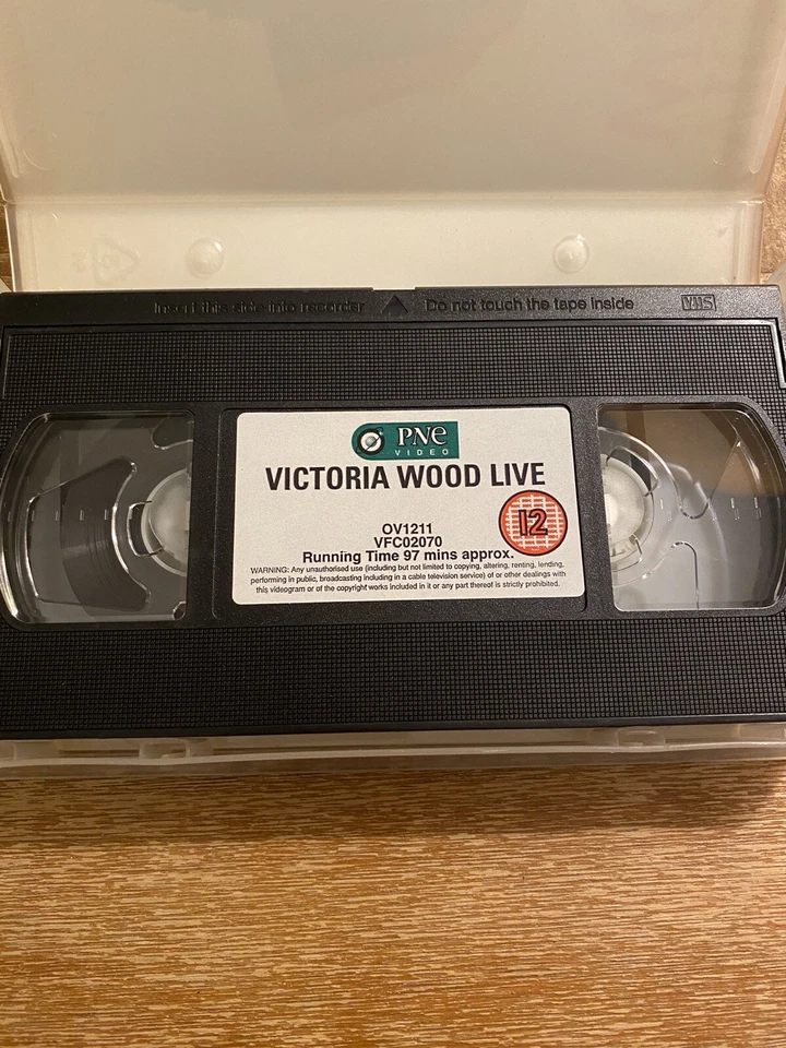 Victoria Wood Live 1997 VHS Video Royal Albert Hall Excellent Condition - Image 4 of 4