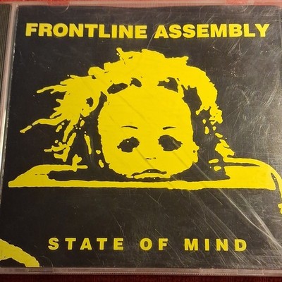 Frontline Assembly - State of Mind CD 1990 Electronic Album Roadrunner Records