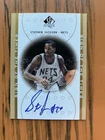 STEPHEN JACKSON 2000-01 SP Authentic Sign of the Times  #SJ Upper Deck