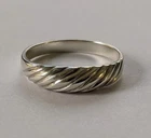 Vintage Soviet USSR ring sterling silver 925 ⭐ Size 8.5 Weight 2.21 g.