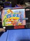 Push-Over SNES Complete CIB Super Nintendo w/ Manual Untested