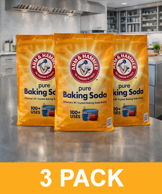 #ad Arm amp; Hammer Pure Baking Soda 13.5 lbs 3 Pack $68.00