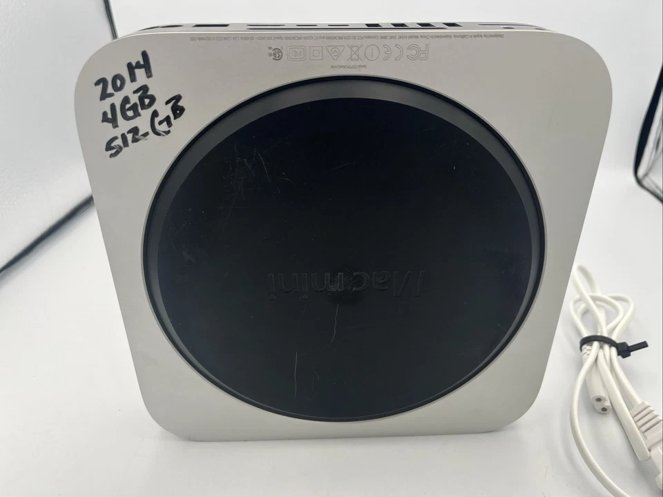 Apple Mac Mini 2014 i5 512GB SSD 4GB RAM Silver Software Issue - Image 4 of 4