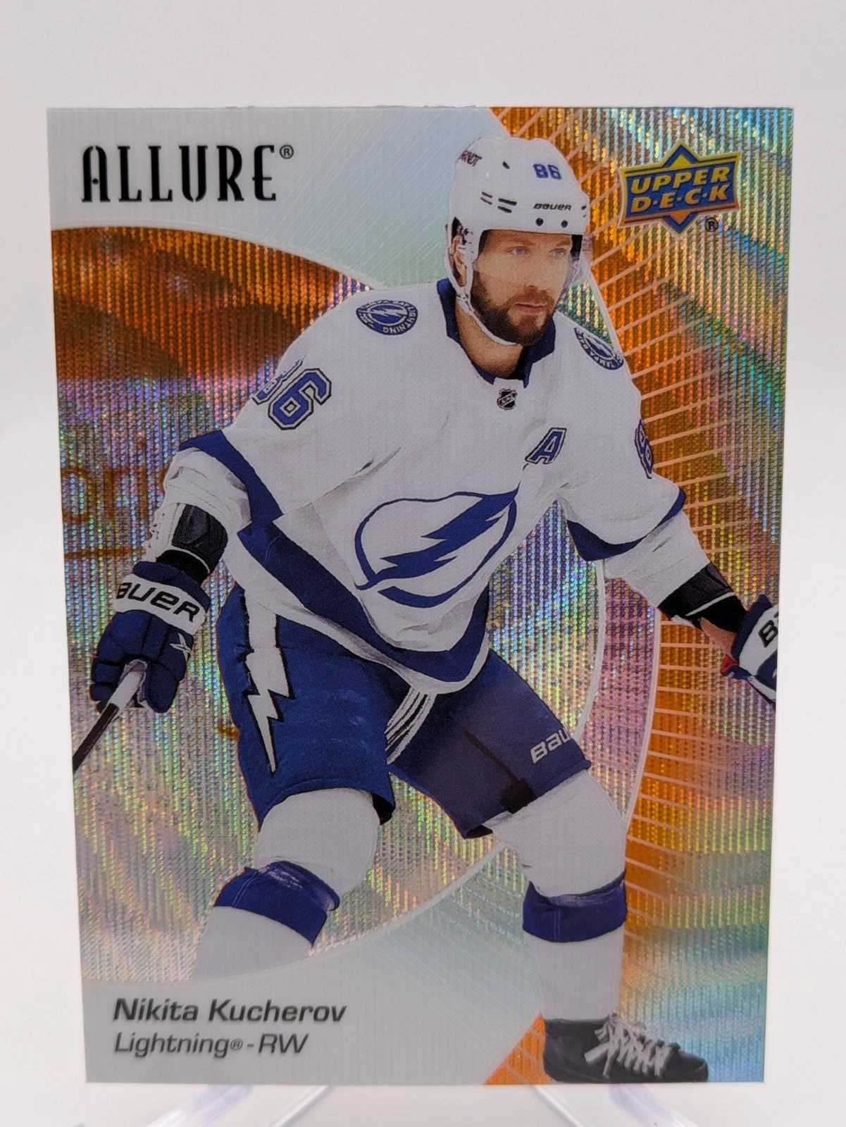 💥2023-24 Upper Deck Allure #40 Orange Slice Nikita Kucherov Tampa Bay Lightning