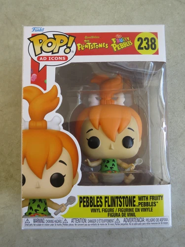 Funko Pop AD Icons Fruity Pebbles #238 Pebbles Flintstone Figure In Box