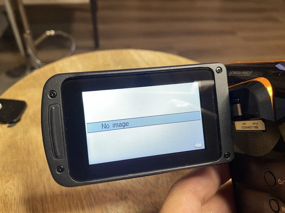 Panasonic HX-WA03 Waterproof Camcorder -  Orange Rare Y2K DIGICAM Tested Working - Image 3 of 4