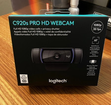 Logitech C920s HD Pro Webcam - Black Camera B...
