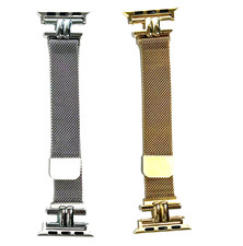 OEM Apple Watch Band-Milanese Loop (45mm)-Silver-Compatibility 42/44/45/46/49MM