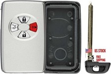 Keyless Remote Smart Car Key Fob Case Shell Outer Cover Button Pad Housing