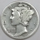 1927-D Mercury Dime - VG/F (Lot#1)