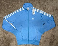 Adidas Firebird Track Jacket Semi Blue White Full Zip Originals Mens S IR9909