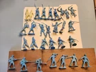 29 Marx original Civil War Union Soldiers Vintage-Lincoln & Jefferson