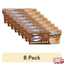 Microwaveable Brown Rice Cups Ready in 60 Secs Cholesterol Free Non-GMO 2 Count