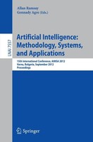 Artificial Intelligence: Methodology, Systems, And Applications Allan Ramsay