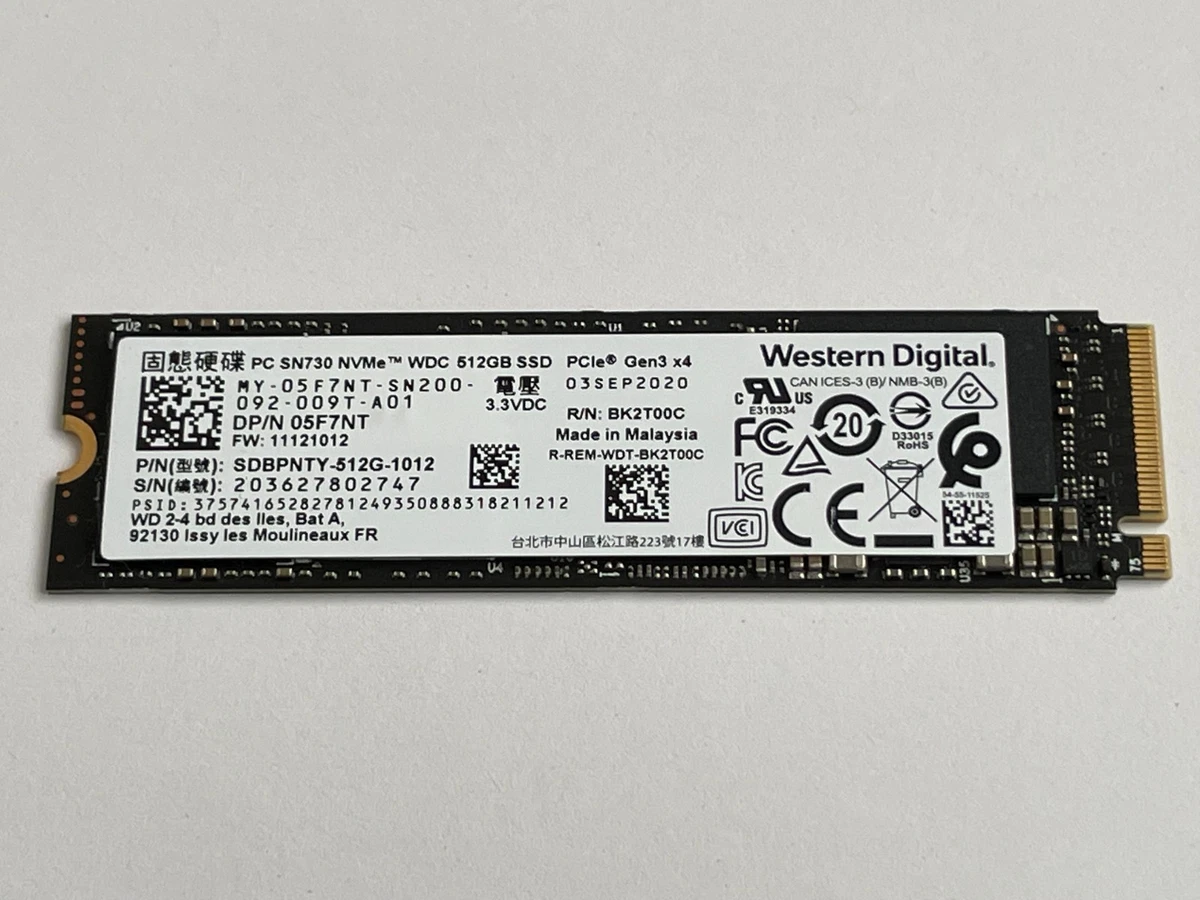 25+ Western Digital M.2 Interface 512 GB Solid State Drives for