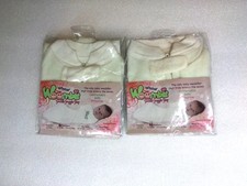 2 x Woombie Baby Swaddling Blanket - Soothing, Cotton Baby Swaddle, 5-13 LB 2pk 