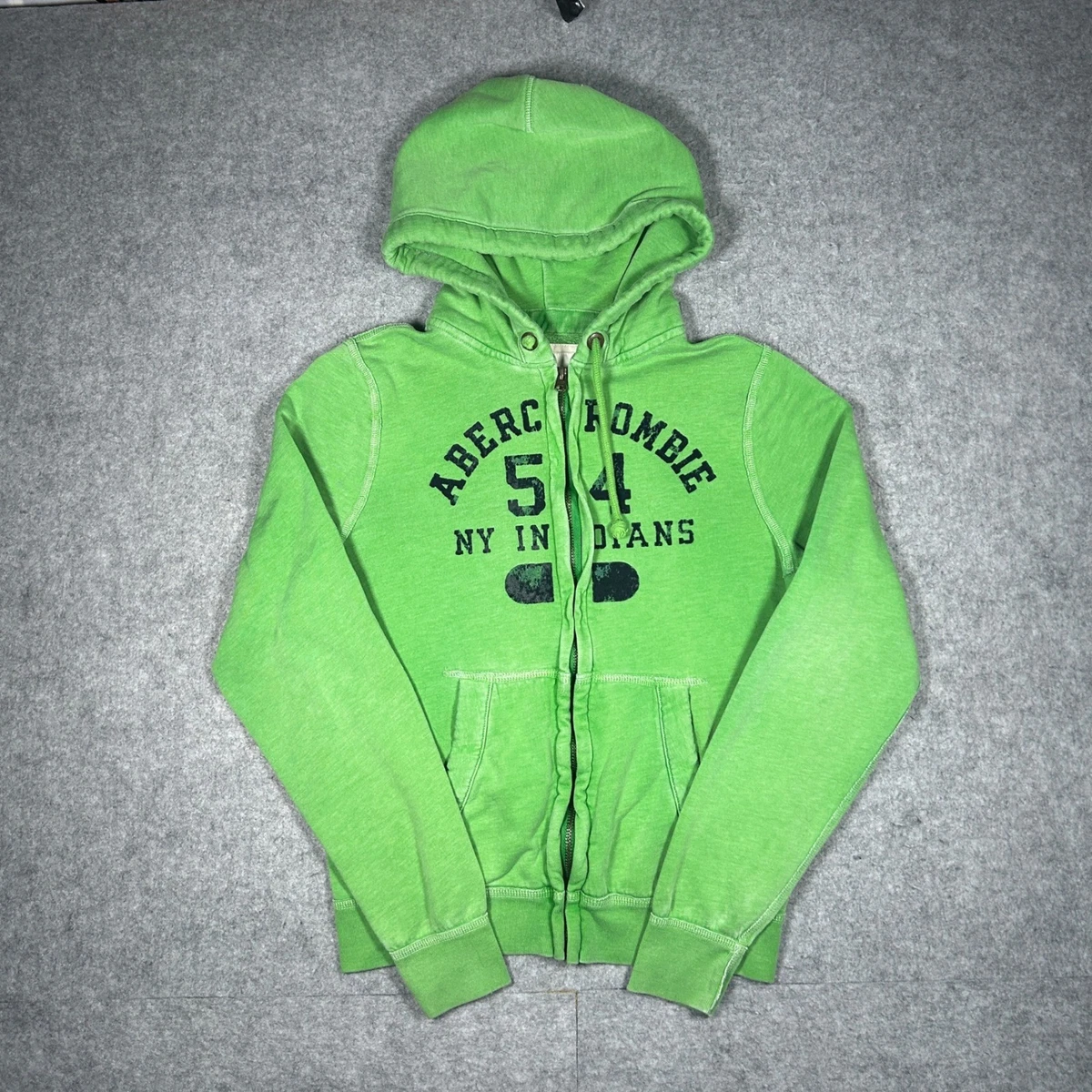 Abercrombie & Fitch 绿色卫衣男| eBay