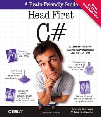 Head First C#, Andrew Stellman & Jennifer Greene, Used; Good Book