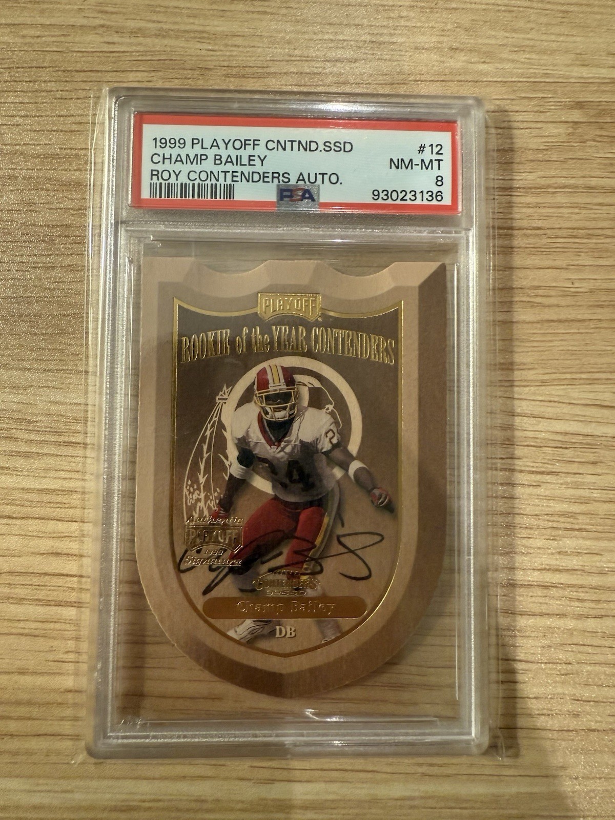 Champ Bailey Playoff Contenders Ssd Roy Contenders Autographs #12 Base
