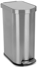 SIMPLI-MAGIC 50 LITER / 13.2 GALLON SOFT-CLOSE TRASH CAN - - Scratch & Dent