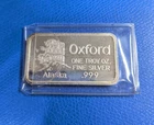 Vintage Oxford Assaying & Refining Alaska 1 Oz .999 Silver Bar
