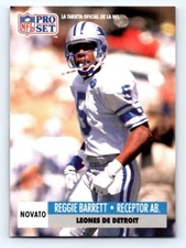 1991 Pro Set Spanish FRESH PULL #271 Reggie Barrett