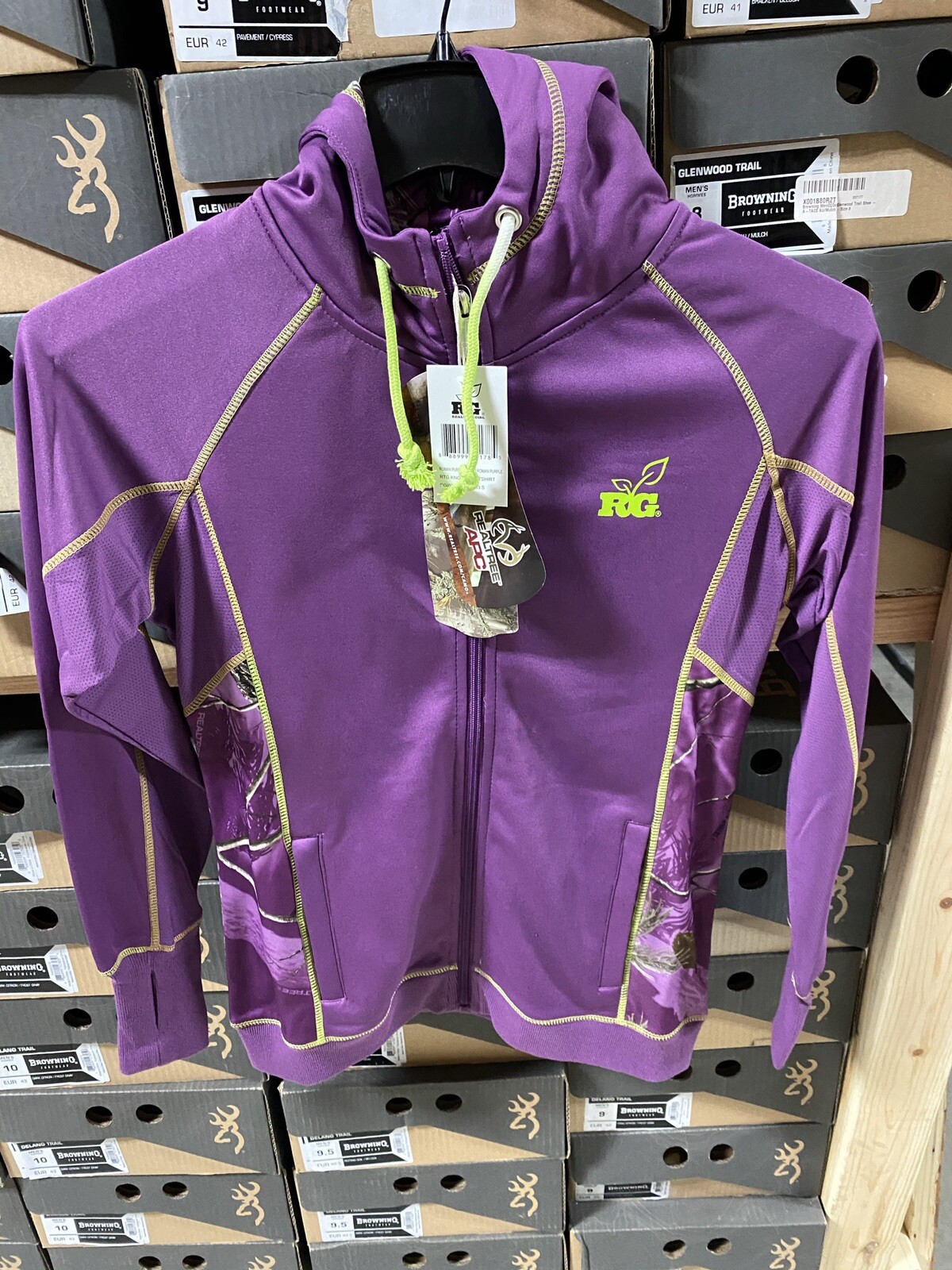 Browning Womens Realtree Purple/Green 