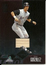 2004 Leaf Limited Timber Luis Gonzalez 93 Diamondbacks 25/25