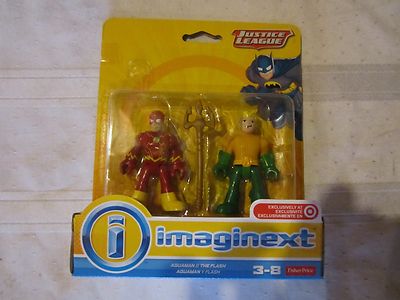 Imaginext DC Super Friends Fisher Price Flash lightning Aquaman Justice League