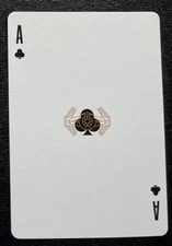 Vader's Interceptor Ace of Clubs Star Wars Dark Side RED Playing Cards Theory11