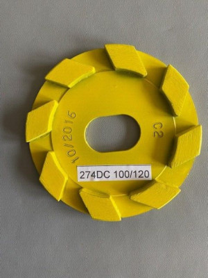 RAIMONDI Metal Bonded Diamond Segment Pad MAGNETISCHE Befestigung - SKU274DC100/120
