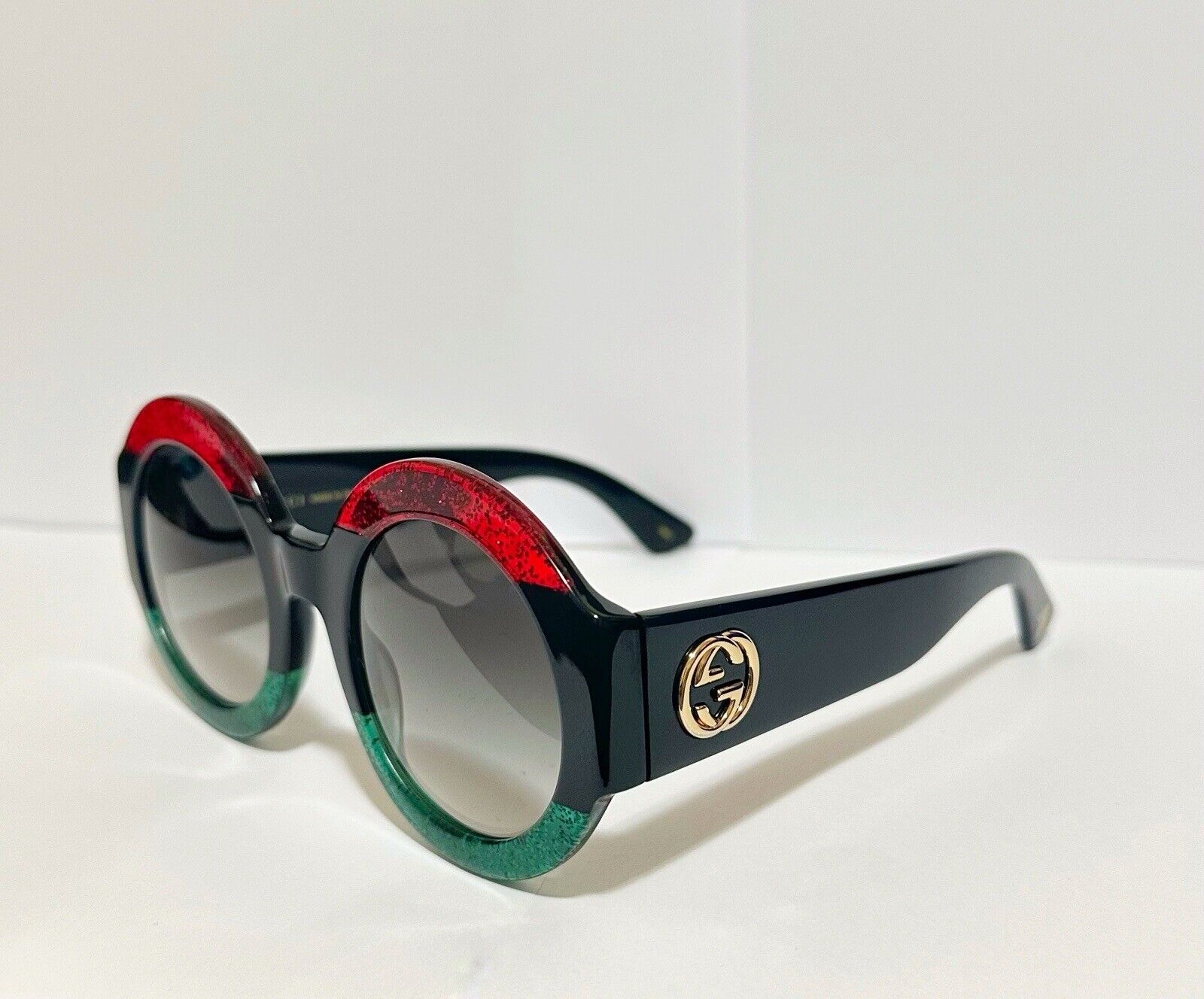 Gucci Oversize Round Sunglasses Multicolor. (Auth… - image 3