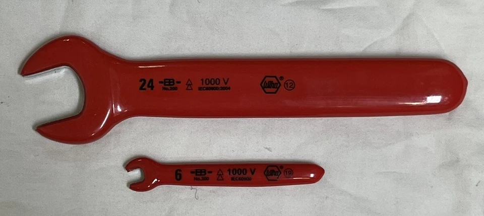 JUEGO DE LLAVES DE EXTREMO ABIERTO AISLADAS WIHA 15 PIEZAS - MÉTRICAS (MVP015502) Foto 2 de 4