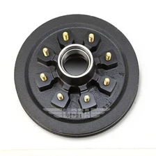 LIBRA 12" X 2" Trailer Brake Drum 8 on 6.5" BC for 7000 lbs 12 X 2 Axle 22004