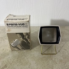Vintage Pana-Vue Automatic Lighted 2x2 Slide Viewer Battery Operated