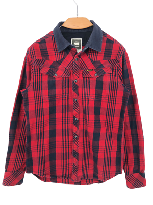 Chemise Homme G-Star Marron - Taille M, Occasion En Très Bon état