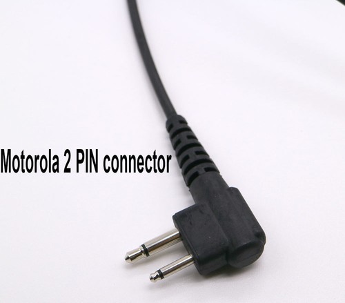Motorcycle Half Helmet Headset for Motorola Two Way Radio 2 PIN GP68 CP150 GP88 - Picture 2 of 4