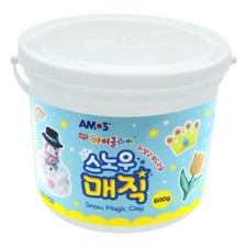 Amos bouncy iclay snow magic clay bulk 600g
