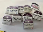 Strip Eyelash Bundle 10 pair (Party glitter rhinestones coloured costume lashes)