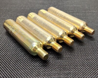 33 gram CO2 Rearming cartridge, .5 inch threaded - 5 pack - Only $5 each!