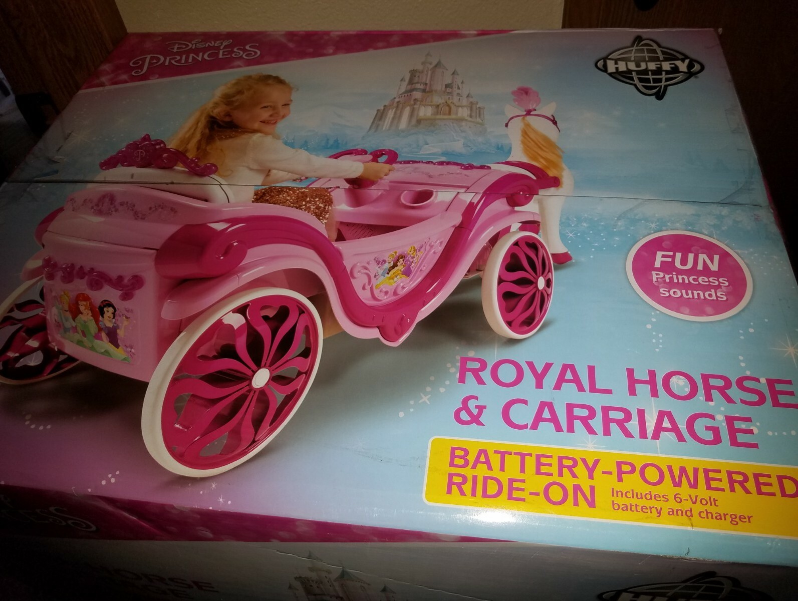 royal horse and carriage power wheels